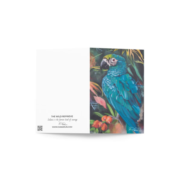 the wild repreive greeting card blank